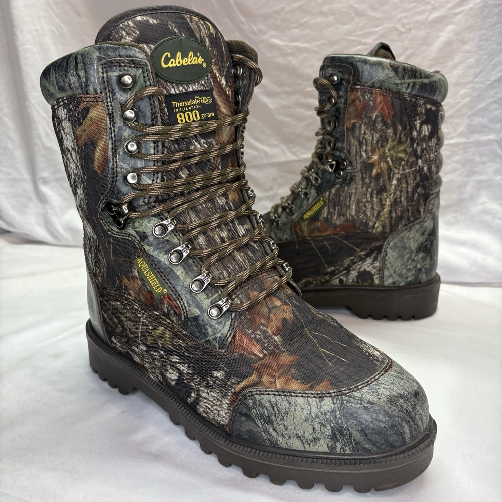 Cabela's Ultra 2000g Thinsulate Inferno Dry-Plus Camo Boots Men's US 11 M 812719